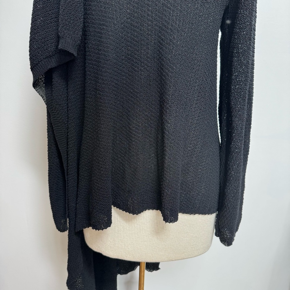 Ruti Haven Knit Wrap Cardigan Women S/M Drapey Crossover Relaxed - Picture 11 of 13